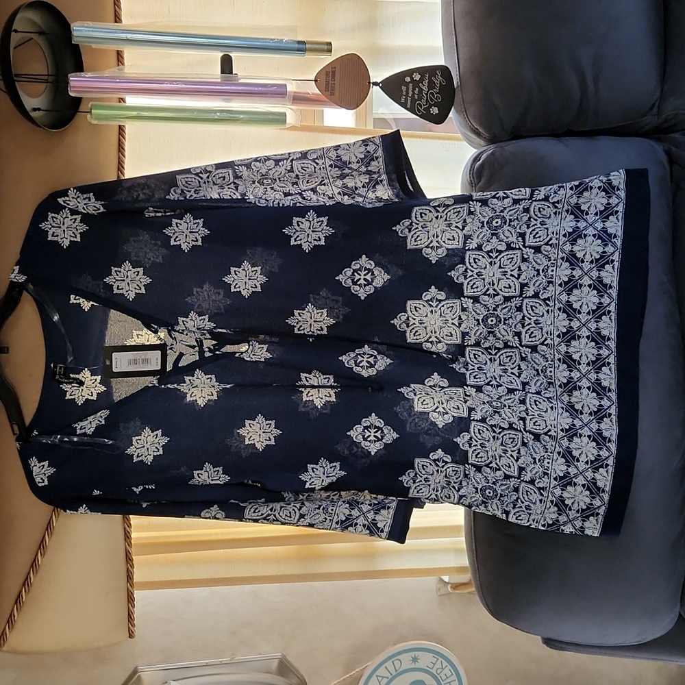 Womens PortaCruz cover up large Navy